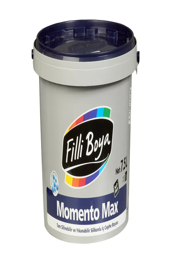 Filli Boya Momento Max Silikonlu İç Cephe Boyası 7,5 lt Andezit 15 - Görsel 1